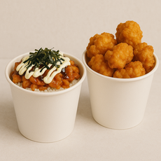 생활을그리다 종이용기 350ml, 1개입, 100개