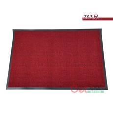 Get Sport 翎毛吸水腳踏墊, 紅