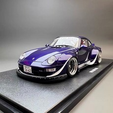 GT SPIRIT 1/18 RWB ARMY GIRL 紫色樹脂車模, 1個
