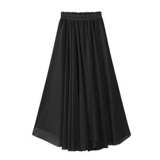 고급 XS 검정 단체주문 부채춤 연습복 한국무용의상 허리치마