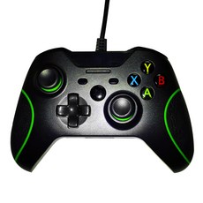 XBOX ONE S 게임 패드 PC 호환, 블랙, 1개