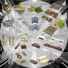 연결 철물 잠금고리 유리클립 빠찌링 식탁 플레이트 프레임, C10-연결철물-레벨라-코너용(1EA)