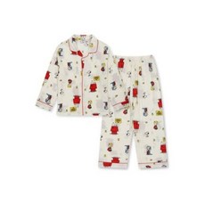 [백화점 정품] 탑텐 키즈 공용)[피너츠] 레이온 파자마셋업(9부) MKG5UI3811 ( 택가격과 다를 수 있습니다)