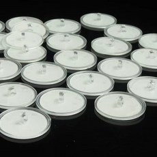 高透明亞克力耶誕球：空心設計，DIY節慶裝飾禮品，塑膠永生花吊球，臺灣快速出貨, 1個, 透明色粘鉤