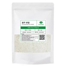 [에코디언트] 100% 율무 분말 가루 천연팩 곡물팩 마사지팩 율무팩, 80g, 1개, 율무분말