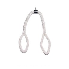 풀리 케이블 머신 시스템 홈짐 운동 피트니스, 화이트 로프 단면 35cm