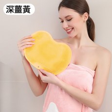 洗腳搓腳神器懶人刷腳足底按摩墊子家用浴室搓腳墊防滑洗腳帶吸盤, 黃色:85g特惠款, 1個