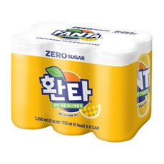 환타 제로 파인애플향, 215ml, 30개