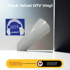 전사지 열프레스기 무리 벨벳 열전달 비닐 HTV 필름 DIY 맞춤 의류 로고, 25x30CM, White, 1개