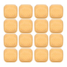 모드라이프 사각 테니스공 체어슈즈 의자발커버 층간소음방지 바닥보호, 1세트, 버터