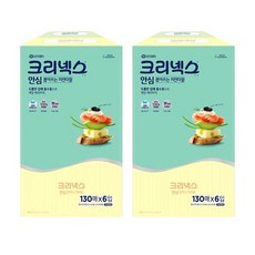 크리넥스 안심 뽑아쓰는 키친타월 130매 6입 2개, 6개입