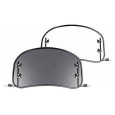 킹콩 혼다 슈퍼커브 110 크롬몰딩 숏 스크린 윈드스크린 호환, 스모그, 1세트