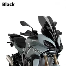 BMW S1000XR S 용 스크린 2020 XR 오토바이 높이기 바이저 앞 유리 윈드 디플렉터, 01 China Mainland, 15 570MM Black