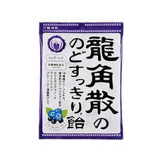 용각산 캔디 카시스&블루베리 75g 일본 목캔디 무설탕