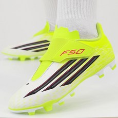 아디다스 아동 끈없는 찍찍이 축구화 여성 축구신발 어린이 축구교실 천연잔디구장 올그라운드용