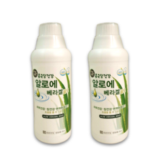 종근당건강 알로에 베라겔 골드, 2개, 1L