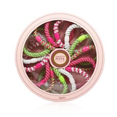 L. ERICKSON TAFFY 粗版彈力髮圈/髮束 圓盤15入 (情人節送禮禮盒)