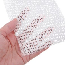 공예 프로젝트용 롤 석고 천 흰색 조각 몰딩 재료 아트 바디 캐스트 제작, 1개, 기본