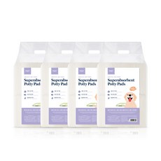 GANGBLY LIFE 高吸收寵物尿布墊 16g 100張*4 400張, 1組, 100