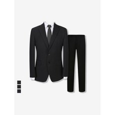 파렌하이트 FAHRENHEIT 데님라이크 투톤 싱글 수트 세트 FHJAH2531 FHPAH2431