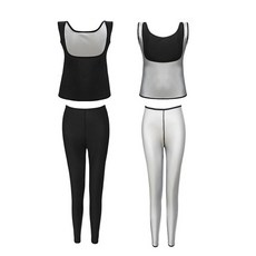 헬스땀복 여성 땀복 트레이닝복 이너웨어 땀이 줄줄 흐름 세트