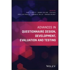 Advances in Questionnaire Design Development Evaluation and Testing Paperback, Wiley, English, 9781119263623