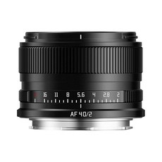 TTArtisan 銘匠光学 AF 40mm F2 L마운트 풀프레임 단렌즈 블랙