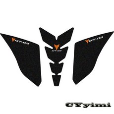 3D 오토바이 탱크 패드 보호대 케이스 MT-03 MT03 mt03 데칼 스티커, 5)5