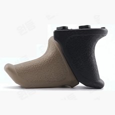 MLOK 핸드스탑 폴리머 그립 전동건 엠락 핸드스토퍼 손잡이, 블랙, 1개