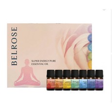Belrose Charka 七脈輪能量精油組 現貨，天然植物萃取，平衡身心靈，提升生活品質, 1個, 10