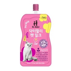 리치점빵 닥터할리 펫 밀크 캣 200ml X10개 고양이 우유 고양이간식