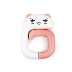 셀엔드 캐릭터 가방걸이 다용도걸이 책가방걸이, 옐로우 고양이, 1개, 옐로우(고양이)