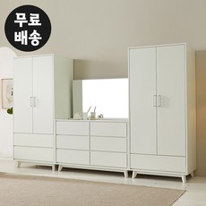 레체 장롱 세트 이불장 장농 농 9자 장 A형(2800화이트), 블루그레이