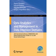 (英文圖書)Data Analytics and Management in Data Intensive Domains: 26th International Conf... 平裝版, Springer, 英文