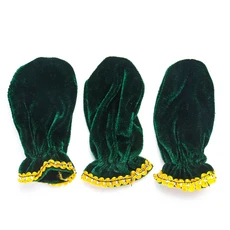 공용 업라이트 피아노 서스테인 페달 커버 벨벳 미끄럼 방지 발 먼지 강력한 보호 액세서리 부드러운 내마, 03 green