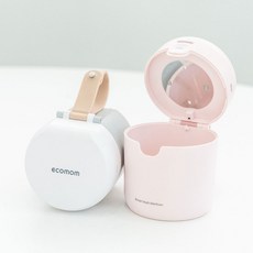 Ecomom 다용도 LED UV살균기 레이휴대용 쪽족이살균기 휴대용소독기, 실버