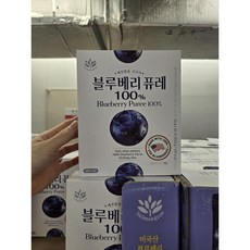[코스트코] Balance Grow 블루베리 퓨레 20g X 40입 80g
