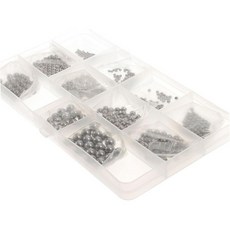 Mipcase 1 세트 스테인리스 볼 기계용 베어링 비드 매끄러운 스테인리스 비드 강철 제품군 고정밀 베어링 강구 모음 강구 비드 스테인리스 강 은색, Mipcase 1 세트 스테인리스 볼 기계용 베어링 비
