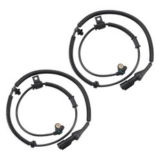 [ 859715 ] WMPHE 포드 F150 2009 2010 2010 익스페디션 및 링컨 내비게이터와 호환되는 ABS 휠 속도 센서 2개 전면 왼쪽 오른쪽 센서 9L3Z