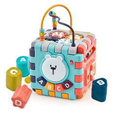 AttiRabbit 6in1變身方塊感官開發玩具組, 1套, 混合顏色