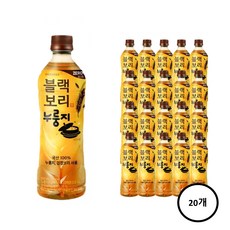 하이트진로 블랙보리 누룽지 520ml 20개