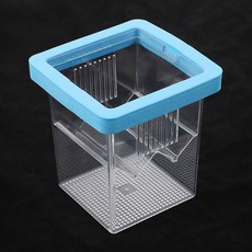 亞克力魚苗孵化器方形隔離盒 附3個吸盤, 1套