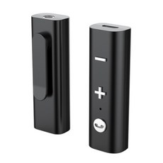 易控王 BT001 3.5mm領夾式藍牙接收器 藍牙5.0, 詳見包裝, 1個, 40-064