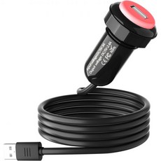 차량용 지능형 USB 포트 전원 콘센트 충전 어댑터 완전 경고 비틀기 디자인 자동차 조명, 차량용 지능형 USB 포트 전원 콘센트 충전 어댑터 완