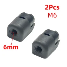 2Pcs M6/M8 암나사 액세서리 자동차 가스 스프링 리프트는 댐퍼 교체 고정 엔드 피팅 커넥터를 지원합니다