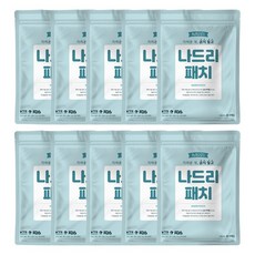 나드리 썸머패치 밴드 10SET 60매, 혼합, 10세트