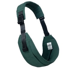 AUYEAZGO 슬링 - 코튼 넓은 좌석 및 등받이 지지대 넉넉한 주머니 6~48개월(16~44파운, Cotton-Green, Regular (XS 4XL)