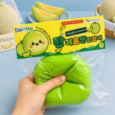 왕 메론빵 말랑이 슬랑이, 1개, 210g, 그린