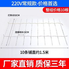 Xray 조명판 사각 촬영 필름 검사판 진료 LED 박스 이중 반사판, E. 220V 정기형 라이트 스트립 10개