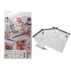 UdiLife 生活大師 藏鮮抽氣式密實袋3入組 (附抽氣筒) 真空保鮮, 1個